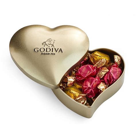 godiva chocolate small tin steel box|Amazon.com: Godiva Chocolate Gift Box Small.